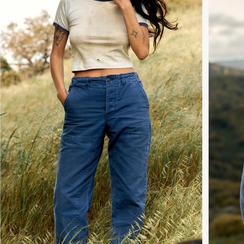 Imogene and Willie Clark Work Pant Blue